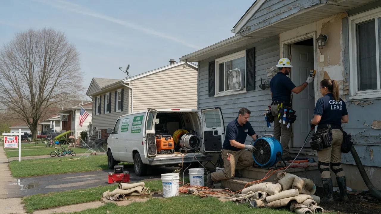Flood Cleanup in Marietta, OH near me